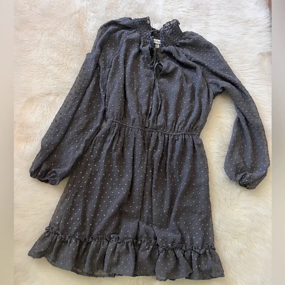 black long sleeve winter dress Petal and Pup Briar Long Sleeve Dress